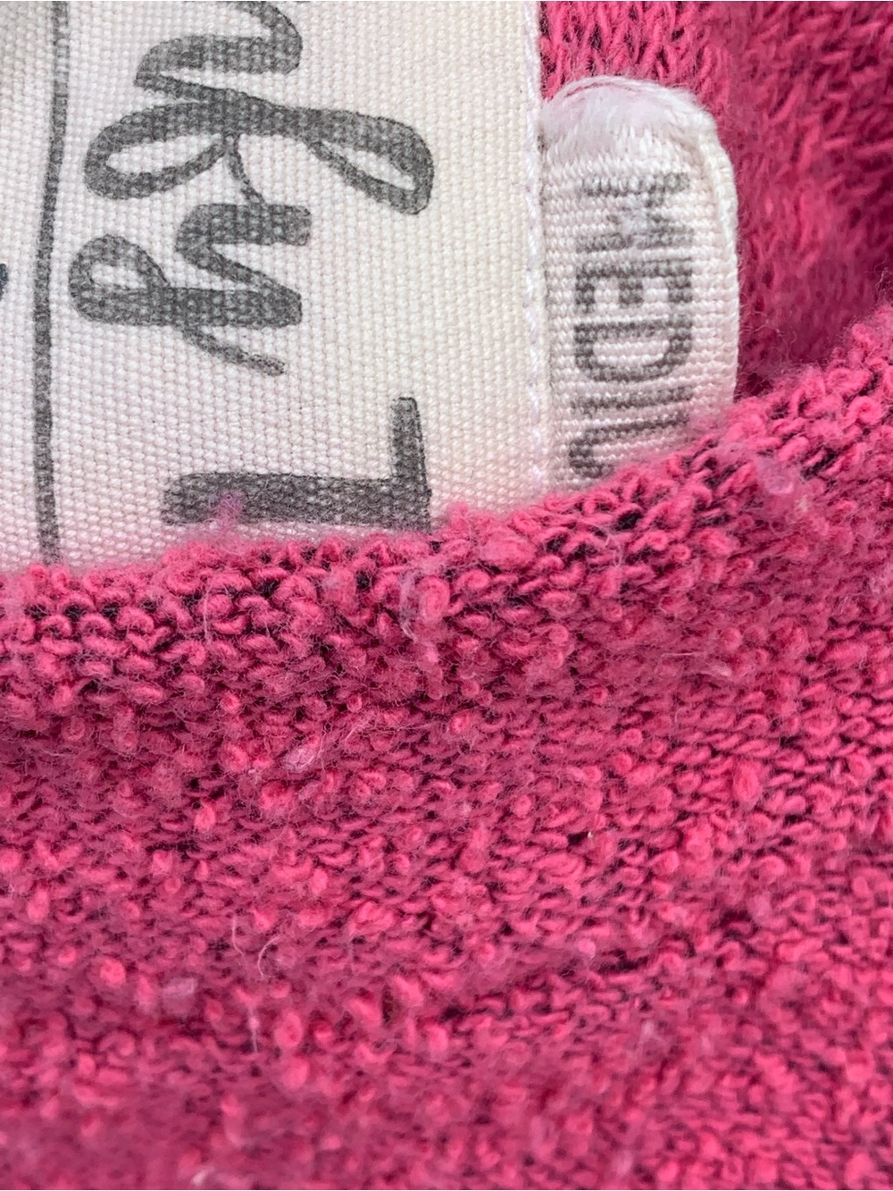 Kentucky Wildcats UK Fuzzy Comfy Terry Pressbox Crewneck Sweatshirt Pink M - Picture 7 of 11